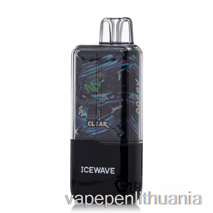 Icewave X8500 Vienkartinis Skaidrus Vape Skystis
